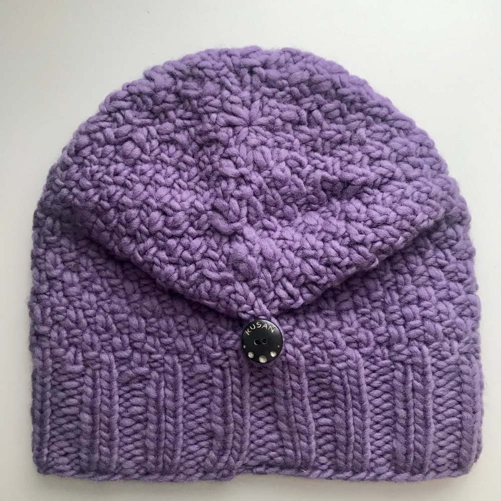 KuSan Lilac Floppy Beret